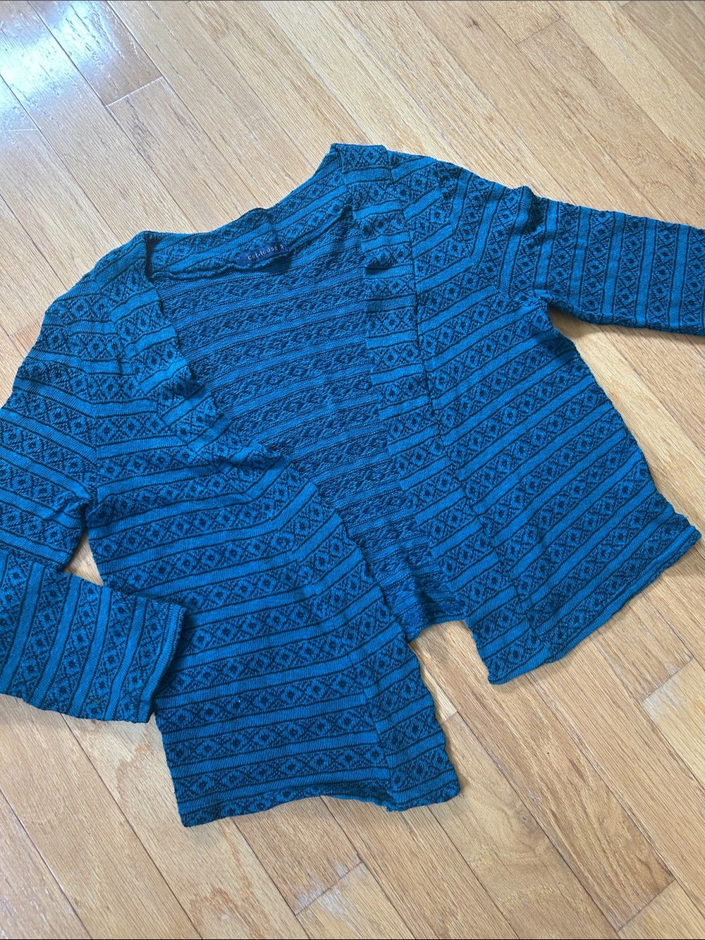 cut loose open cardigan